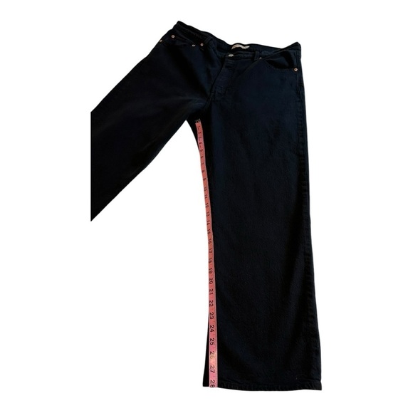 Levi’s Women’s Button Fly Ribcage Straight Ankle Jeans - Size 34 - Picture 11 of 15